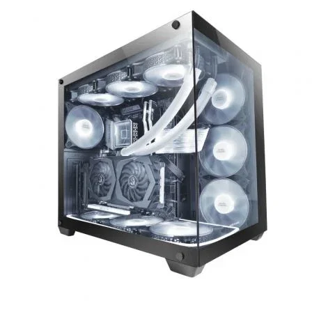 Mars Gaming Caja Torre Gaming MCV4 - Cristal Templado Continuo Sin Marco - Torre XXL E-ATX - Estructura Modular - Compatibilidad Refrigeración Líquida Mars Gaming Caja Torre Gaming MCV4 - Cristal Templado Continuo Sin Marco - Torre XXL E-ATX - Estructura Modular - Compatibilidad Refrigeración Líquida